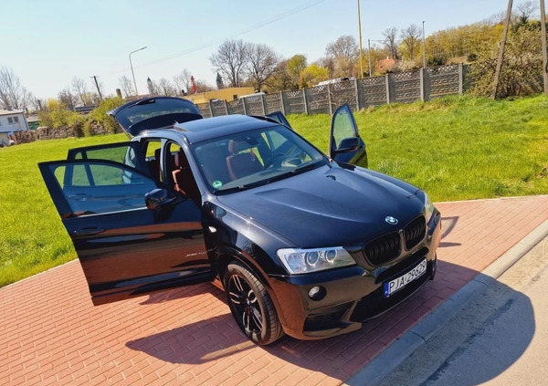 BMW X3 cena 83000 przebieg: 184000, rok produkcji 2012 z Ustrzyki Dolne małe 562